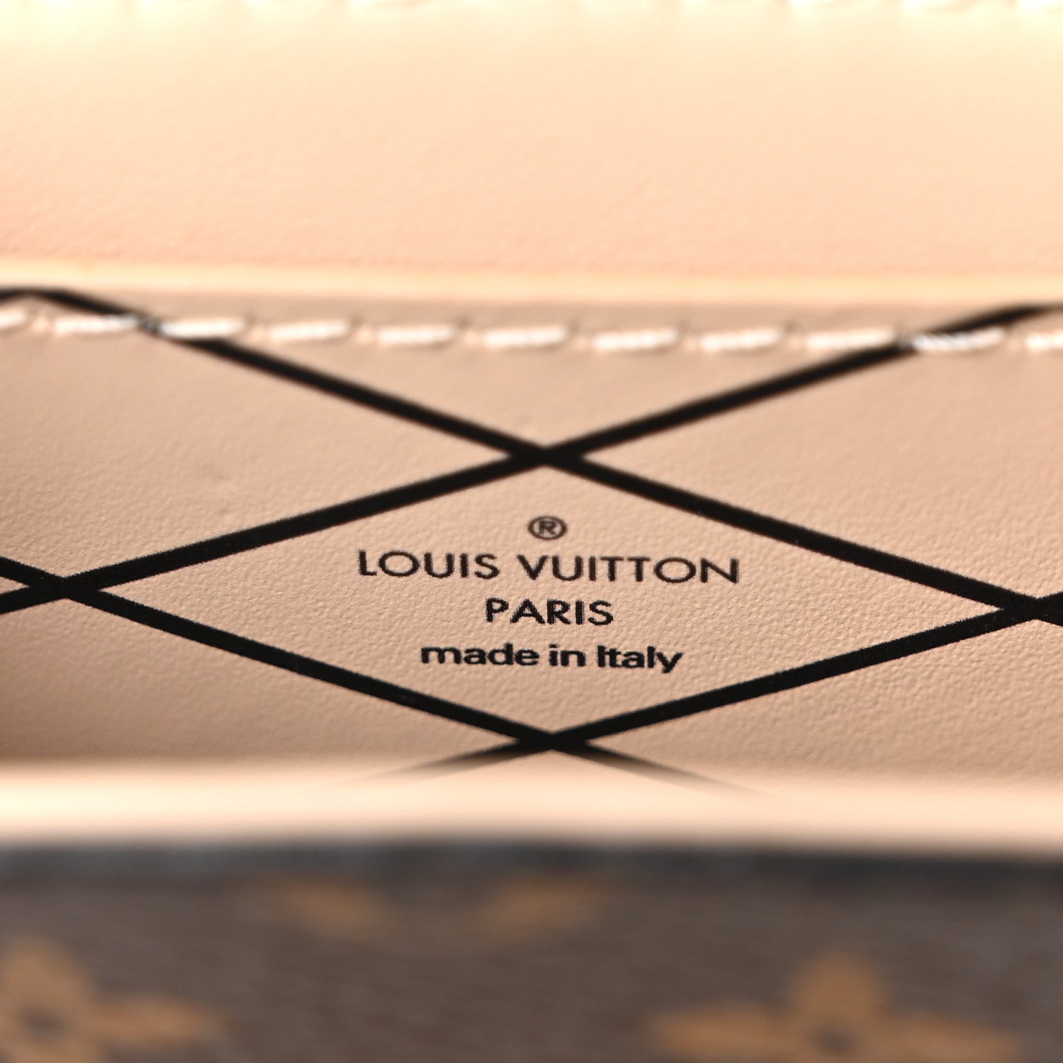 Louis Vuitton Monogram Pochette Trunk Verticale Black