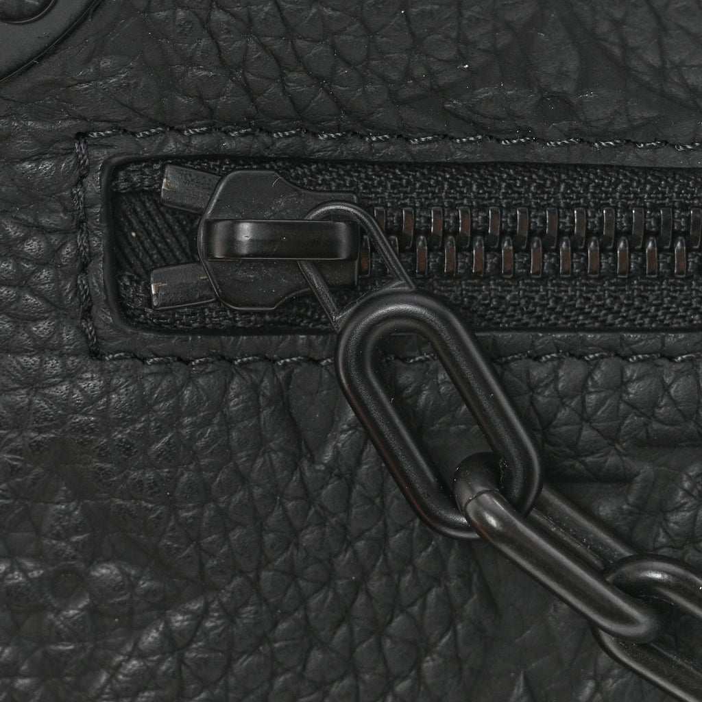 Louis Vuitton Taurillon Monogram Mini Soft Trunk Black