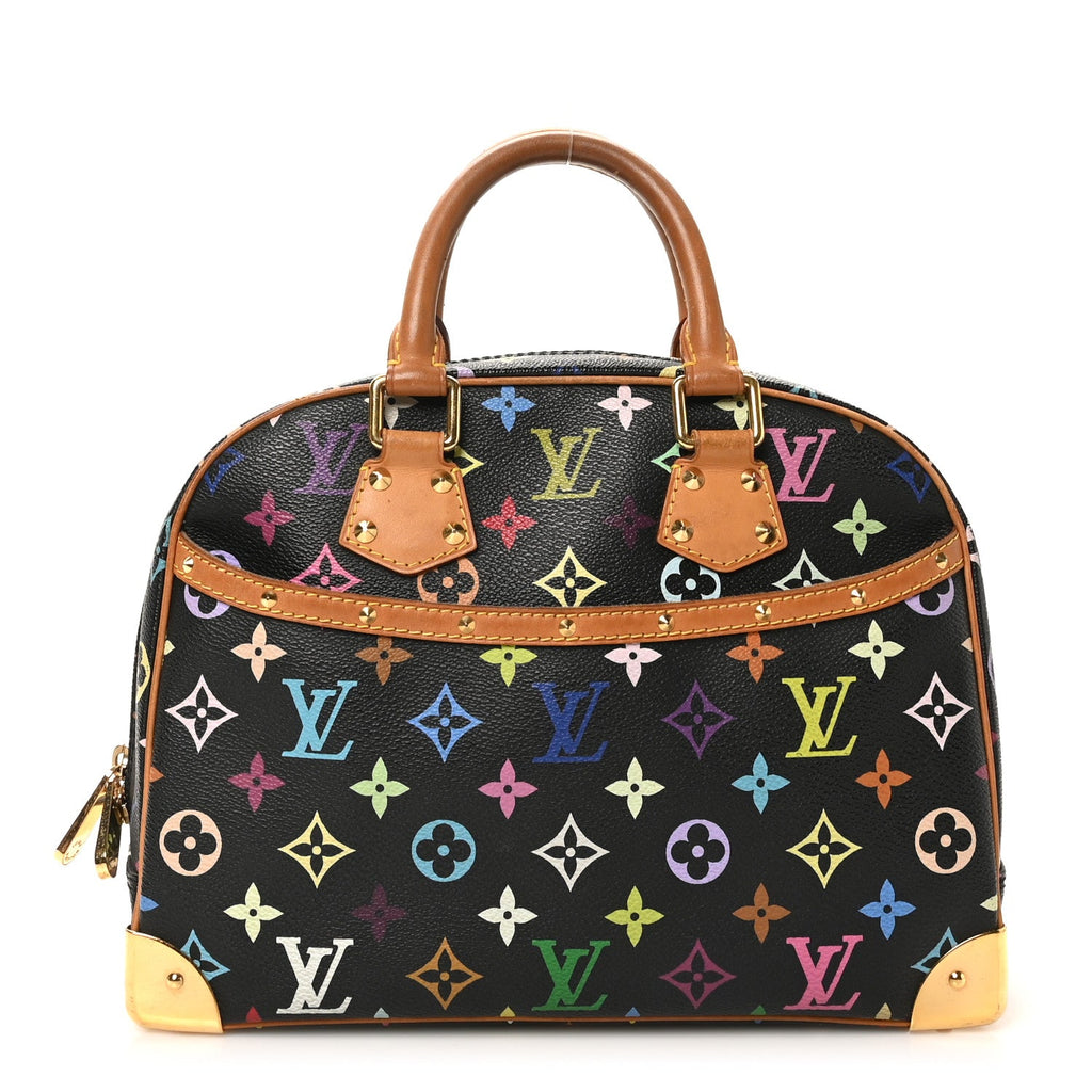 Louis Vuitton Monogram Multicolor Trouville Black