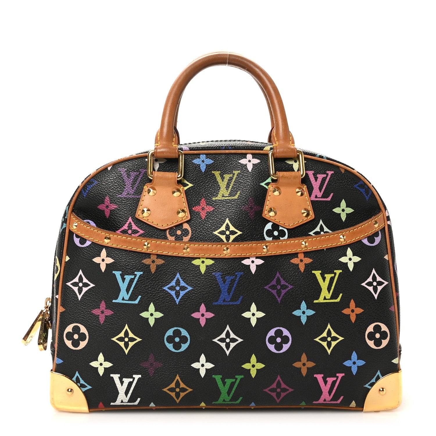 Louis Vuitton Monogram Multicolor Trouville Black