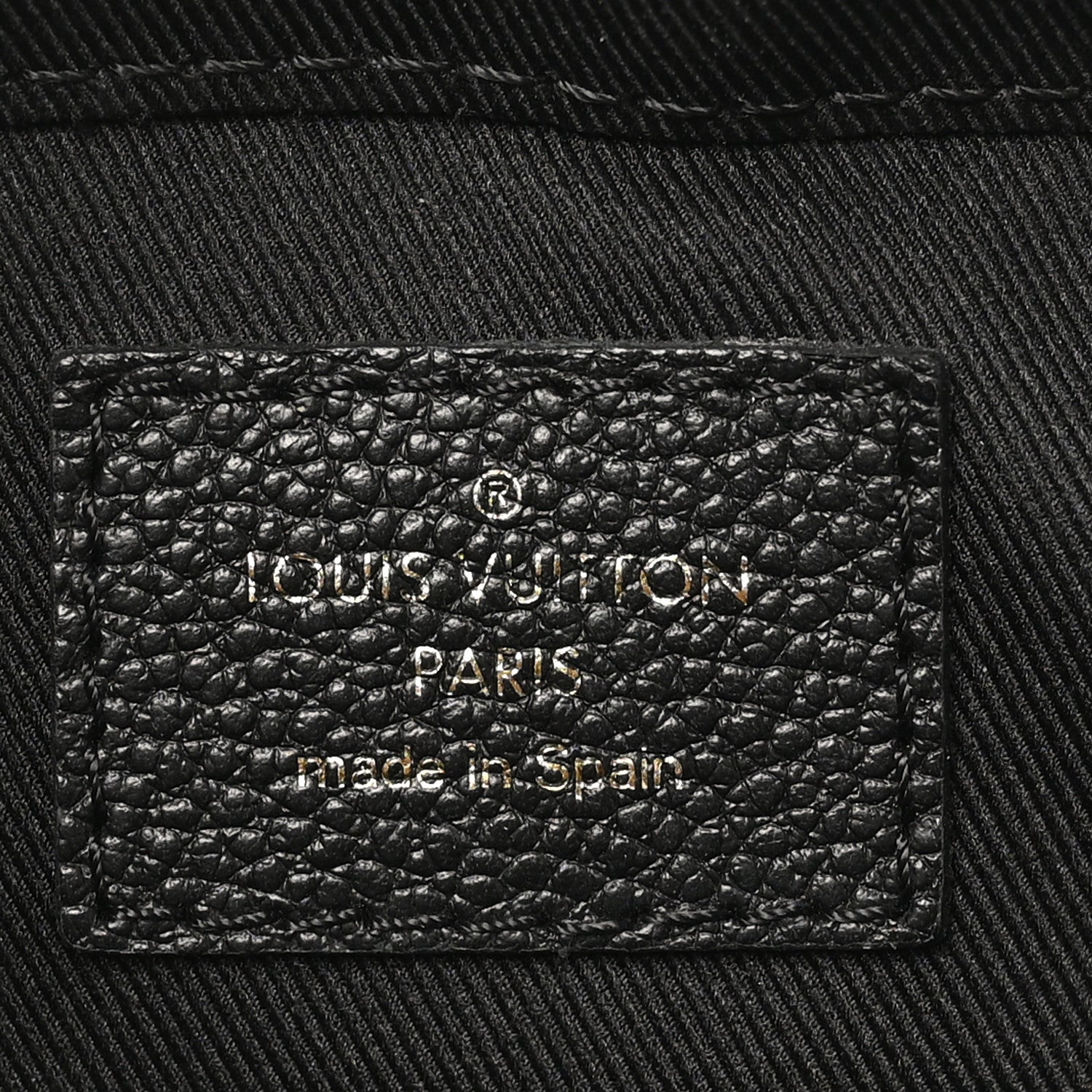 Louis Vuitton Empreinte Saintonge Black