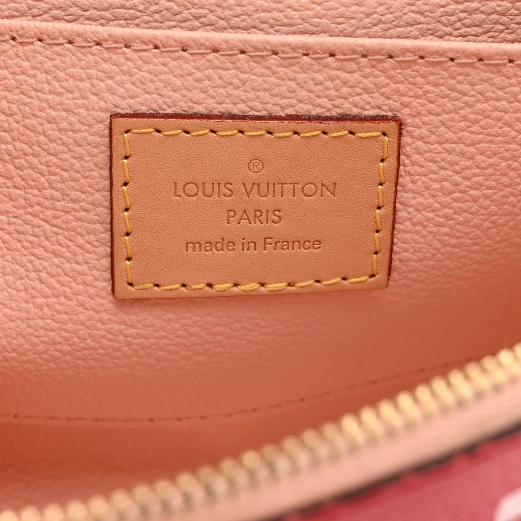 Louis Vuitton Monogram Giant Cosmetic Pouch Rouge