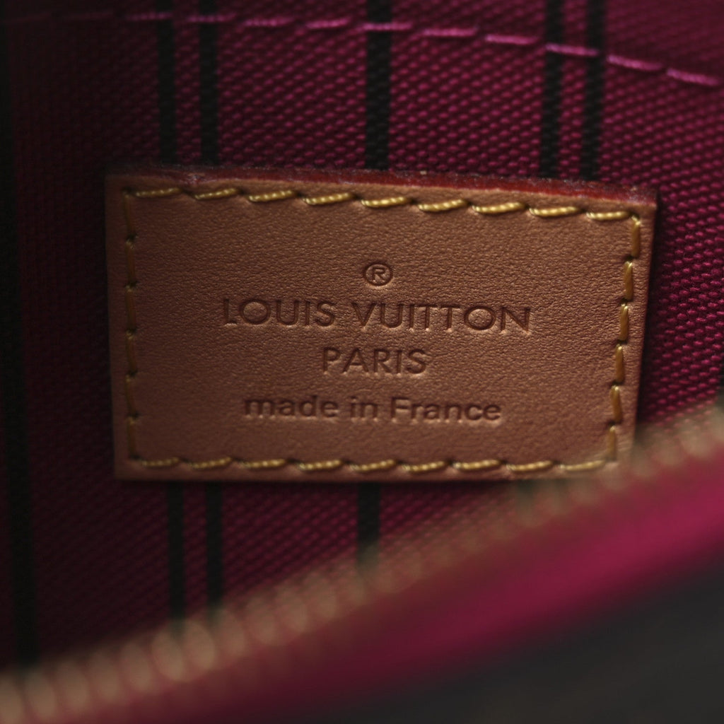 Louis Vuitton Monogram Neverfull PM Pochette Pivoine