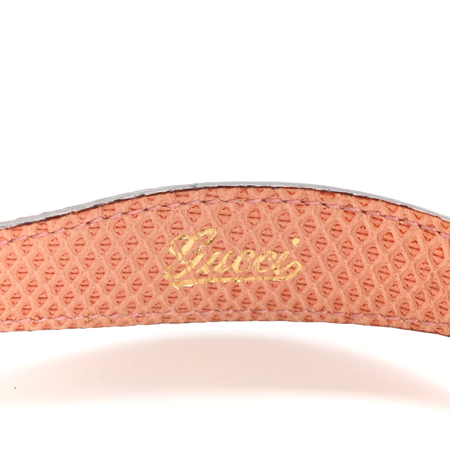 Gucci Metallic Monogram Lizard Jackie O Hobo Pink