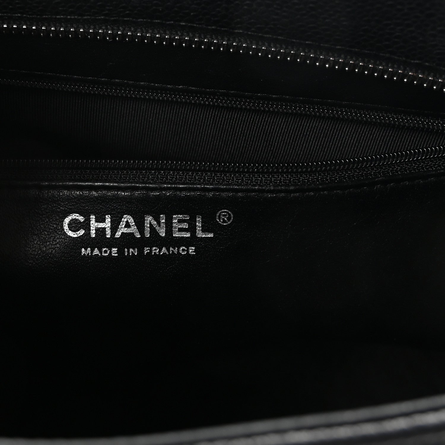 Chanel Caviar Quilted Medallion Tote Black