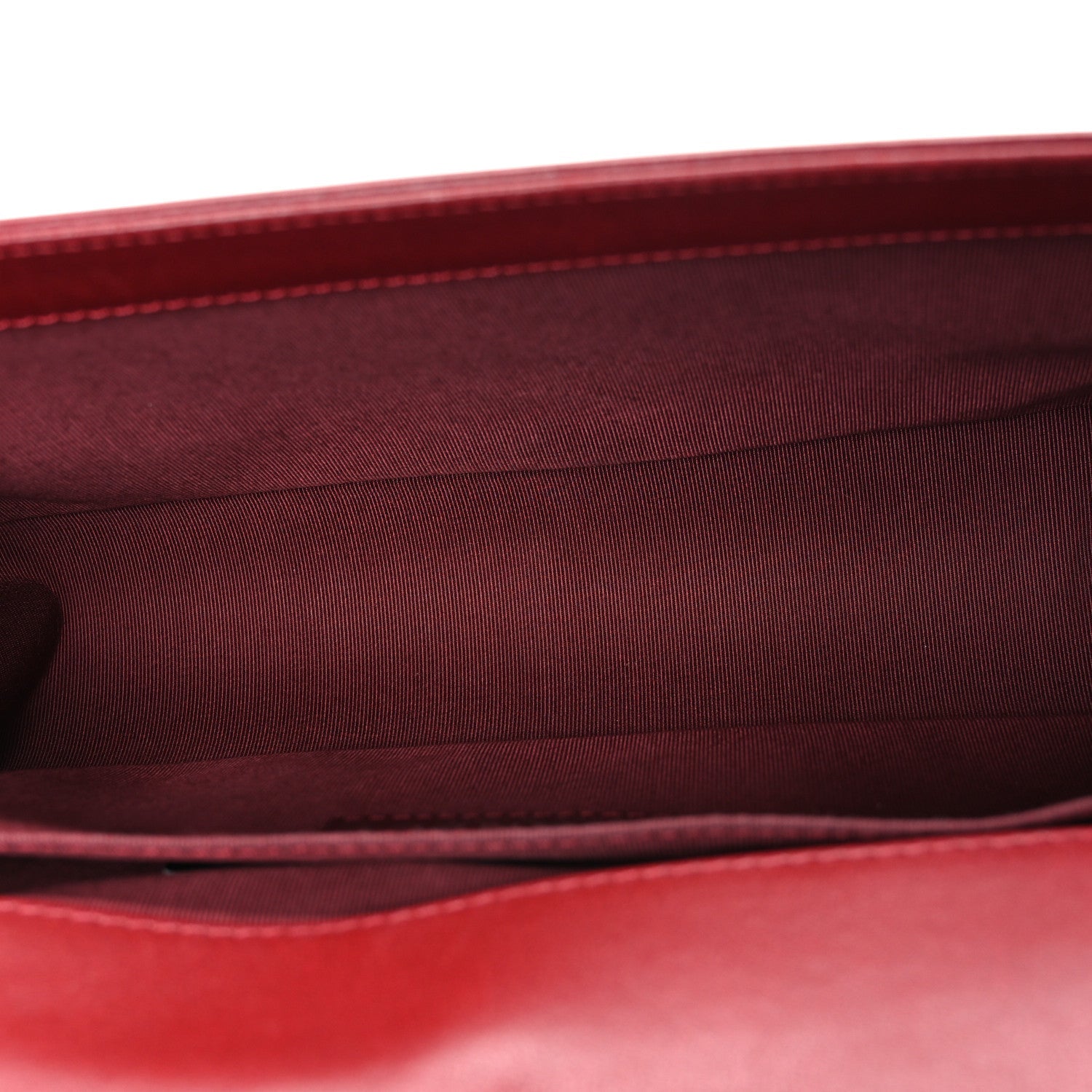 Chanel Lambskin Quilted Medium Boy Flap Red