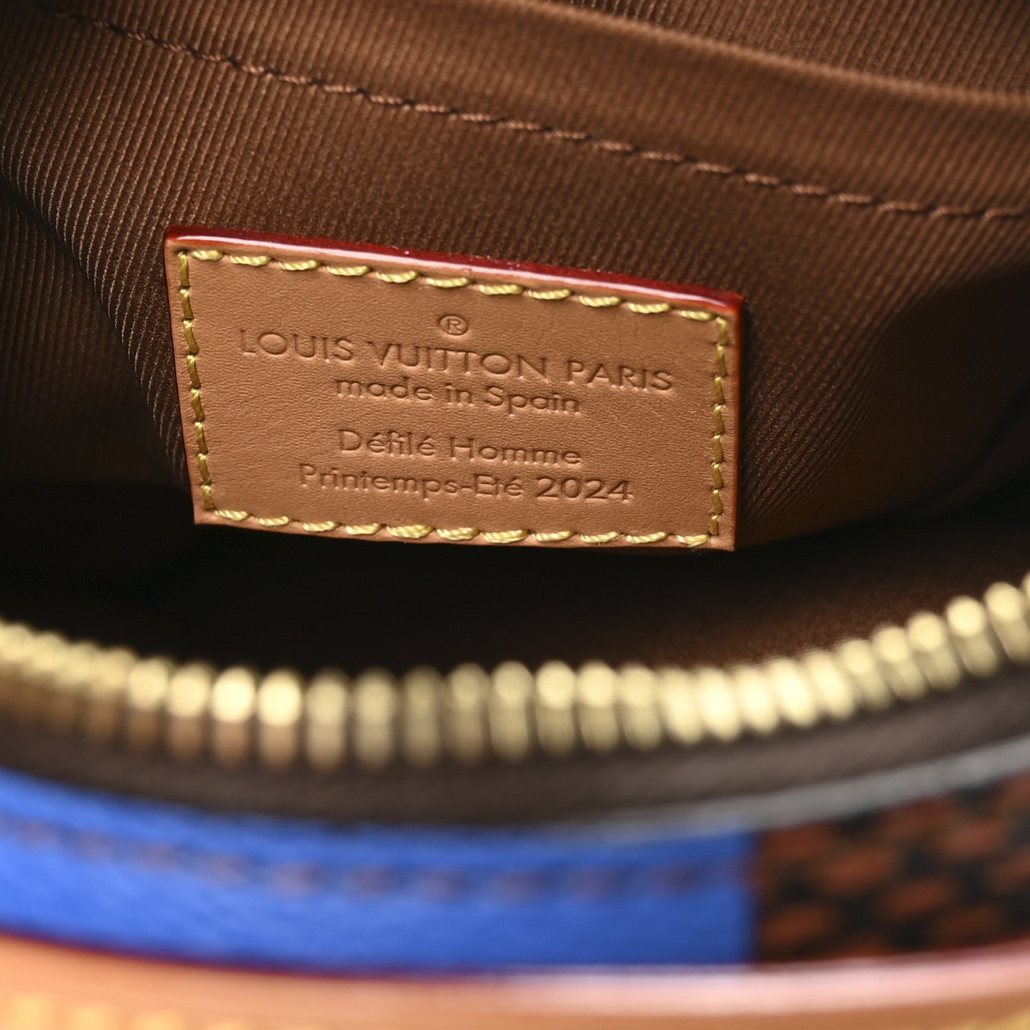 Louis Vuitton Damier Pop Chess Messenger Blue