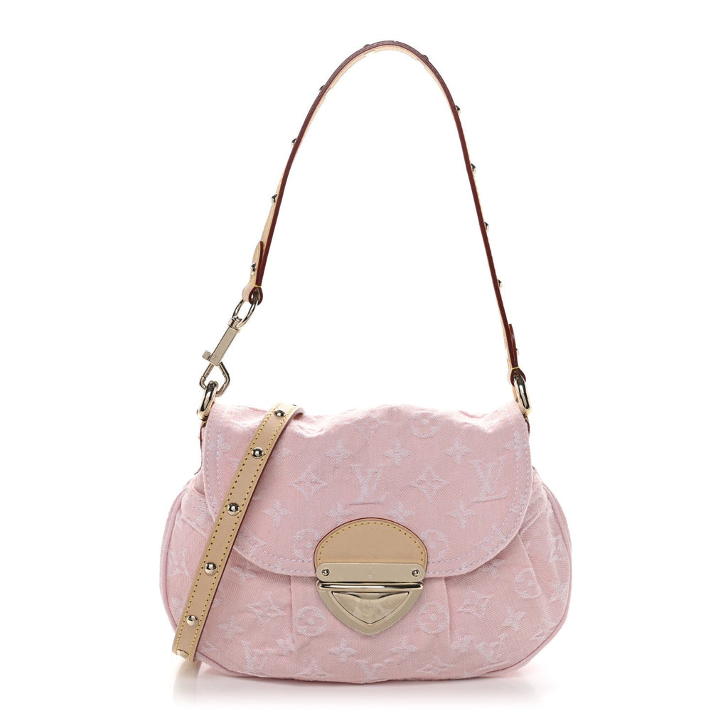Louis Vuitton Monogram Denim Sunset  Washed Pink