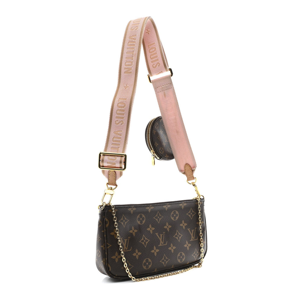 Louis Vuitton Monogram Multi Pochette Accessories Rose Clair