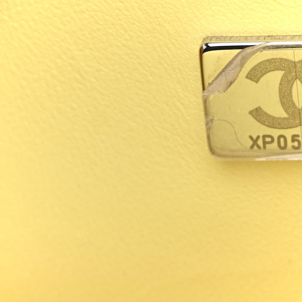 Chanel Caviar Quilted Medium Boy Flap Yellow