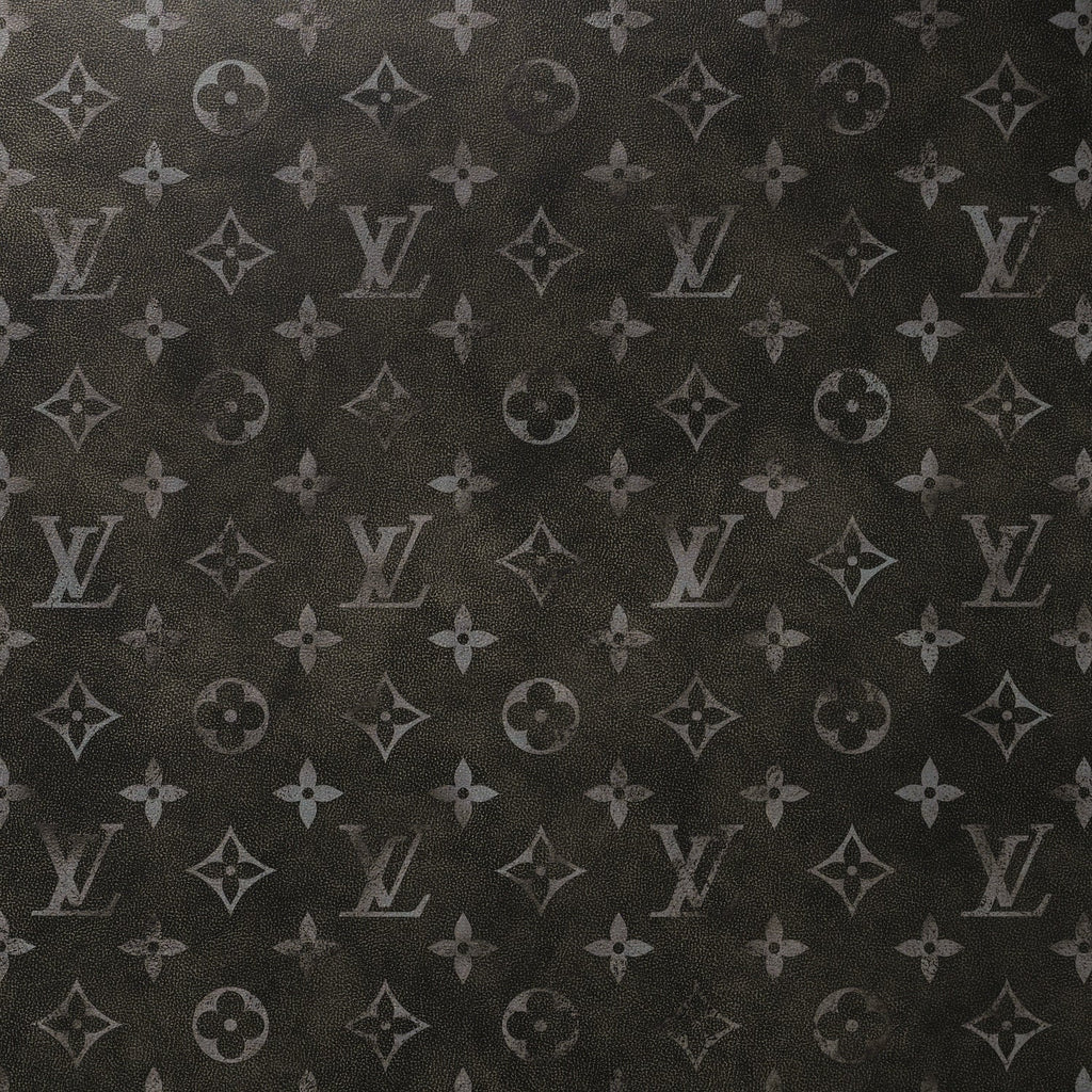 Louis Vuitton Brushed Monogram Rolling Trunk Black