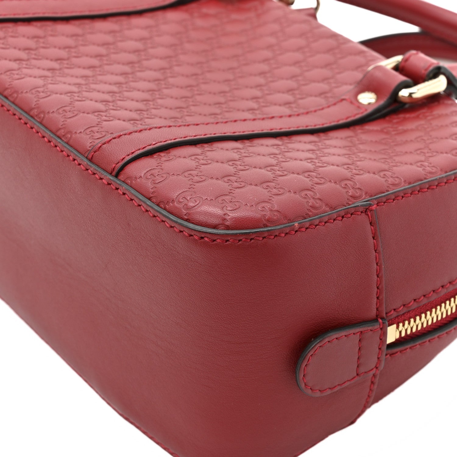 Gucci Soft Microguccissima Small Crossbody Bag Rosso
