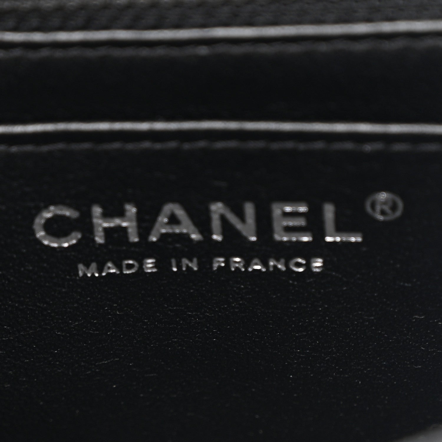 Chanel Lambskin Quilted Mini Rectangular Flap Black