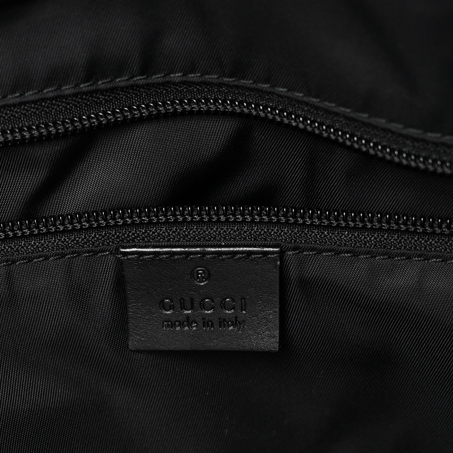 Gucci GG Supreme Monogram Medium Carry-On Duffle Bag Black Grey