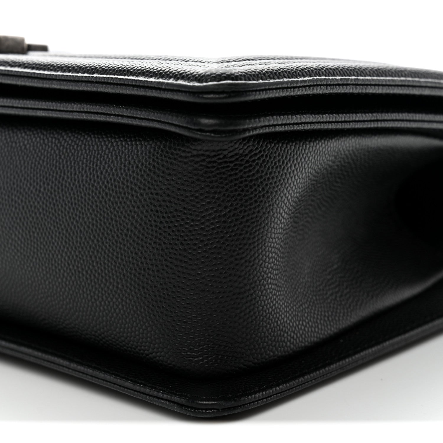Chanel Caviar Quilted Medium Boy Flap Black