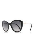 Acetate Pearl Polarized Winter Butterfly Sunglasses 5338-H Black
