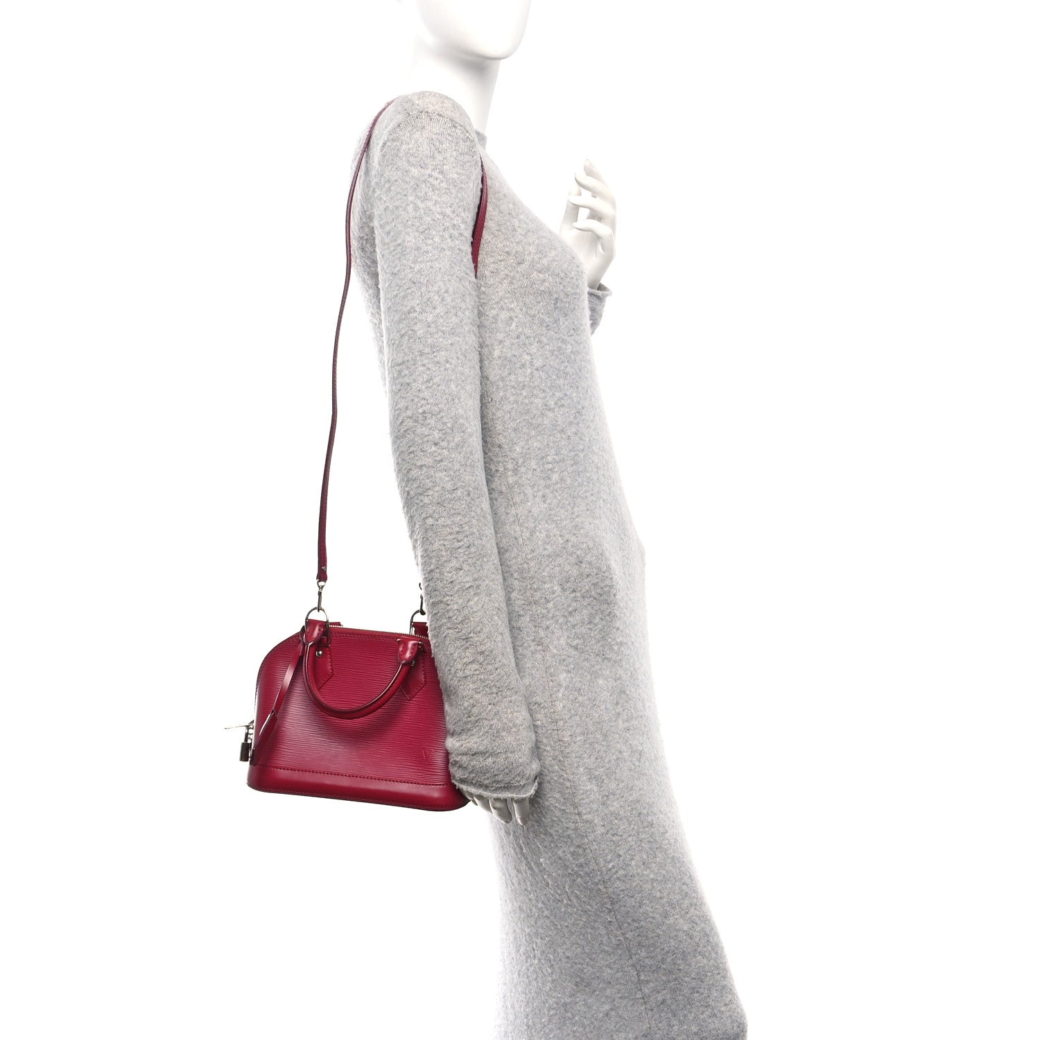 Louis Vuitton Epi Alma BB Fuchsia