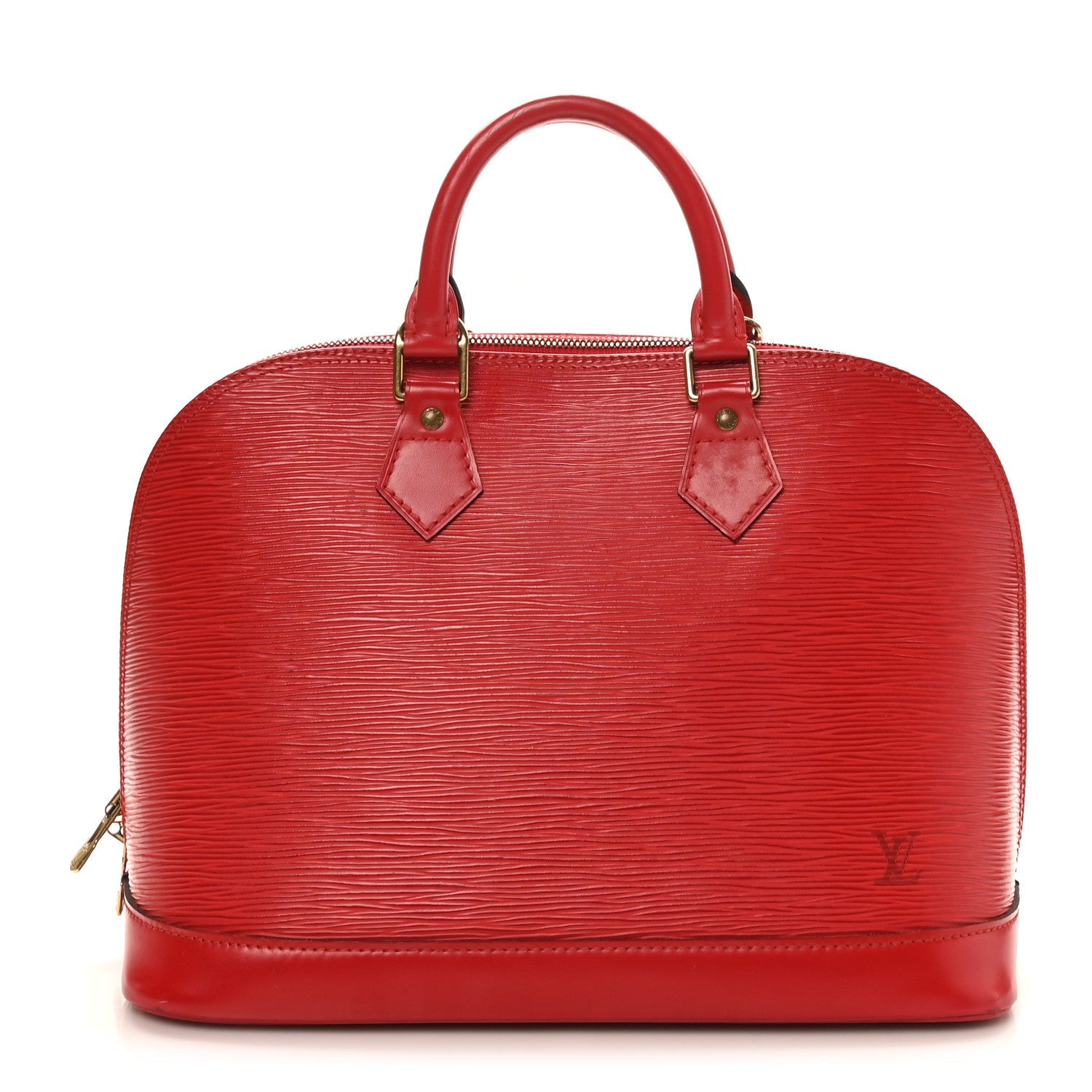 Louis Vuitton Epi Alma PM Castillan Red
