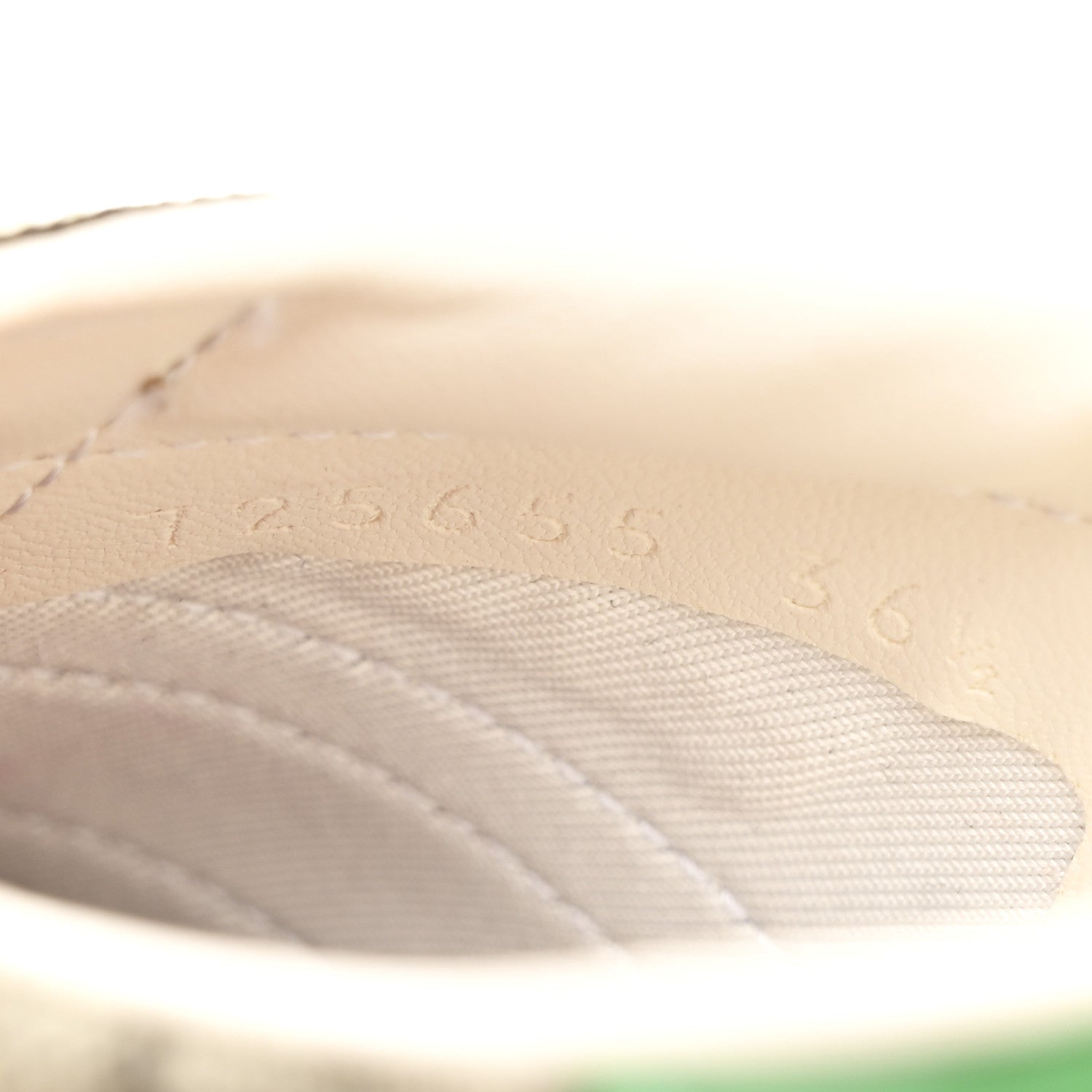 Gucci X ADIDAS GG Supreme Monogram Gazelle Wedge Sneakers 36.5 Beige Ebony Off White New Shamarock