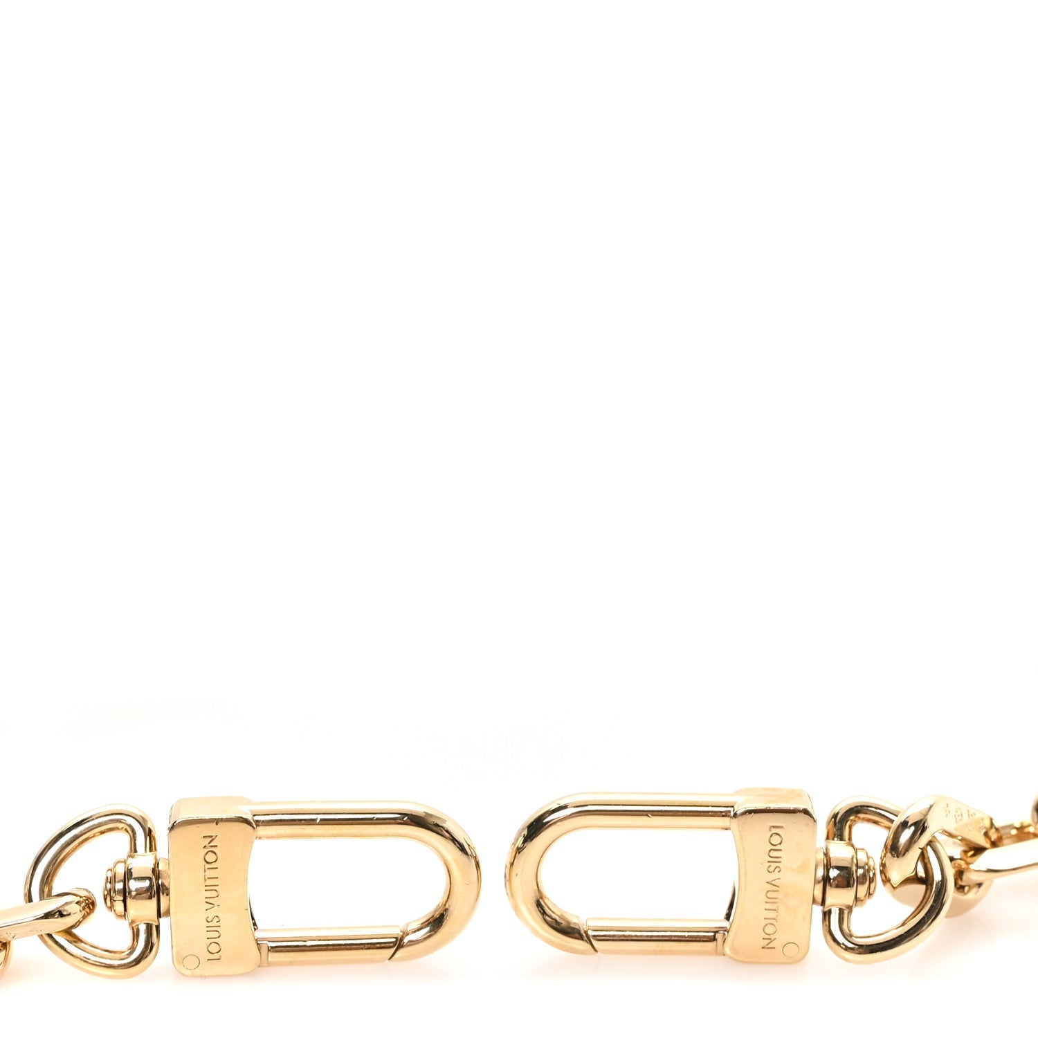 Louis Vuitton Metal Coussin Chain Strap Gold