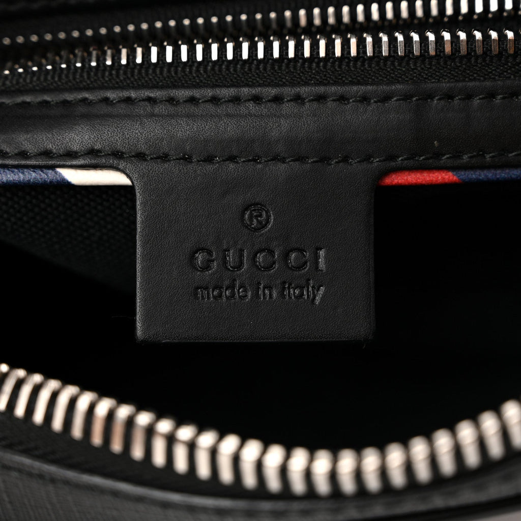 Gucci GG Supreme Monogram Night Courrier Belt Bag Black Multicolor