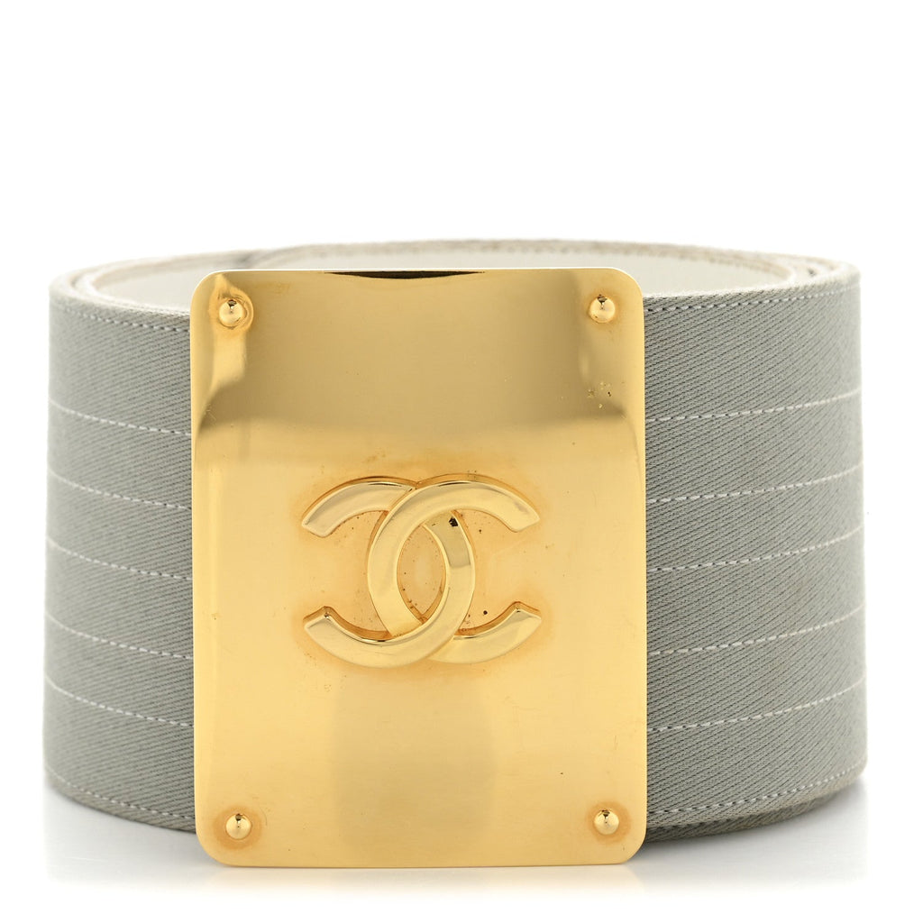 Jersey CC Wide Belt 80 32 Grey
