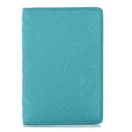 Louis Vuitton Taurillon Monogram Pocket Organizer Turquoise