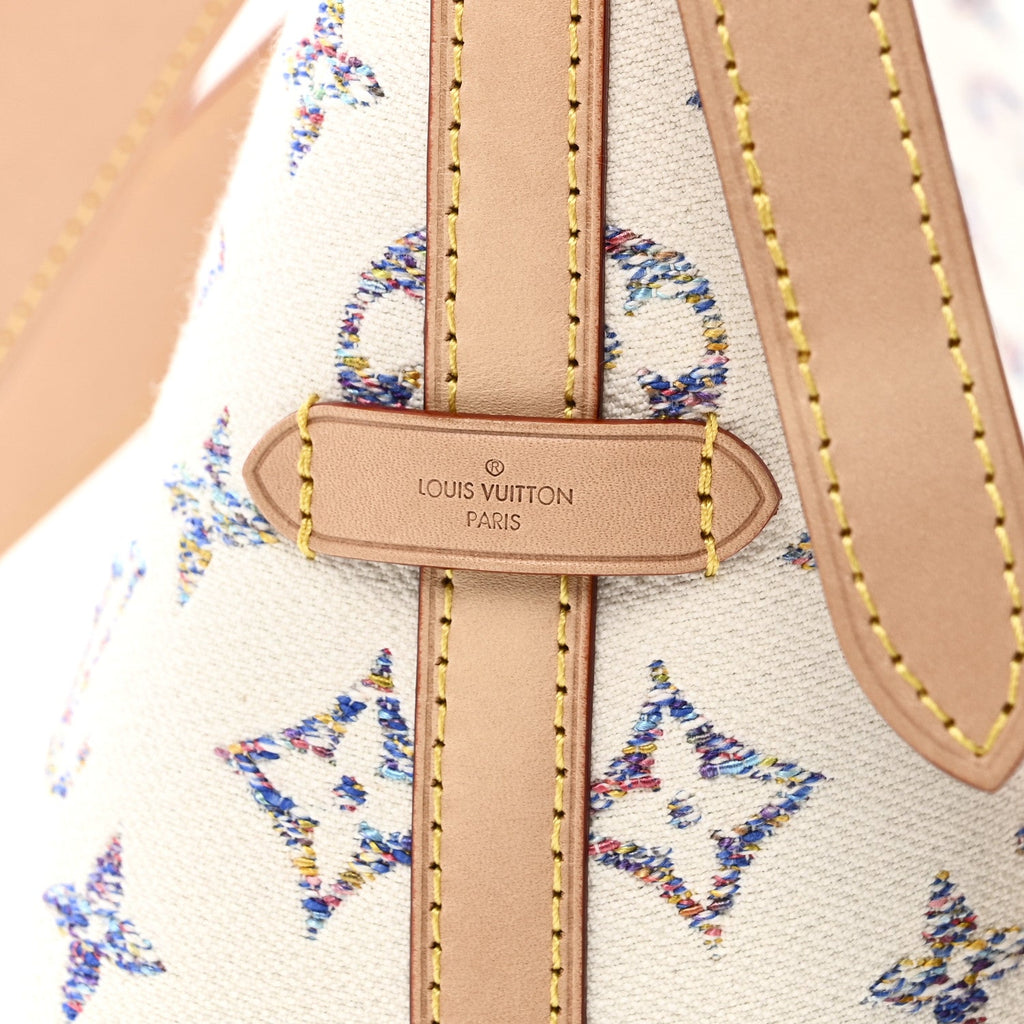Louis Vuitton Monogram Jacquard CarryAll PM Multicolor Beige