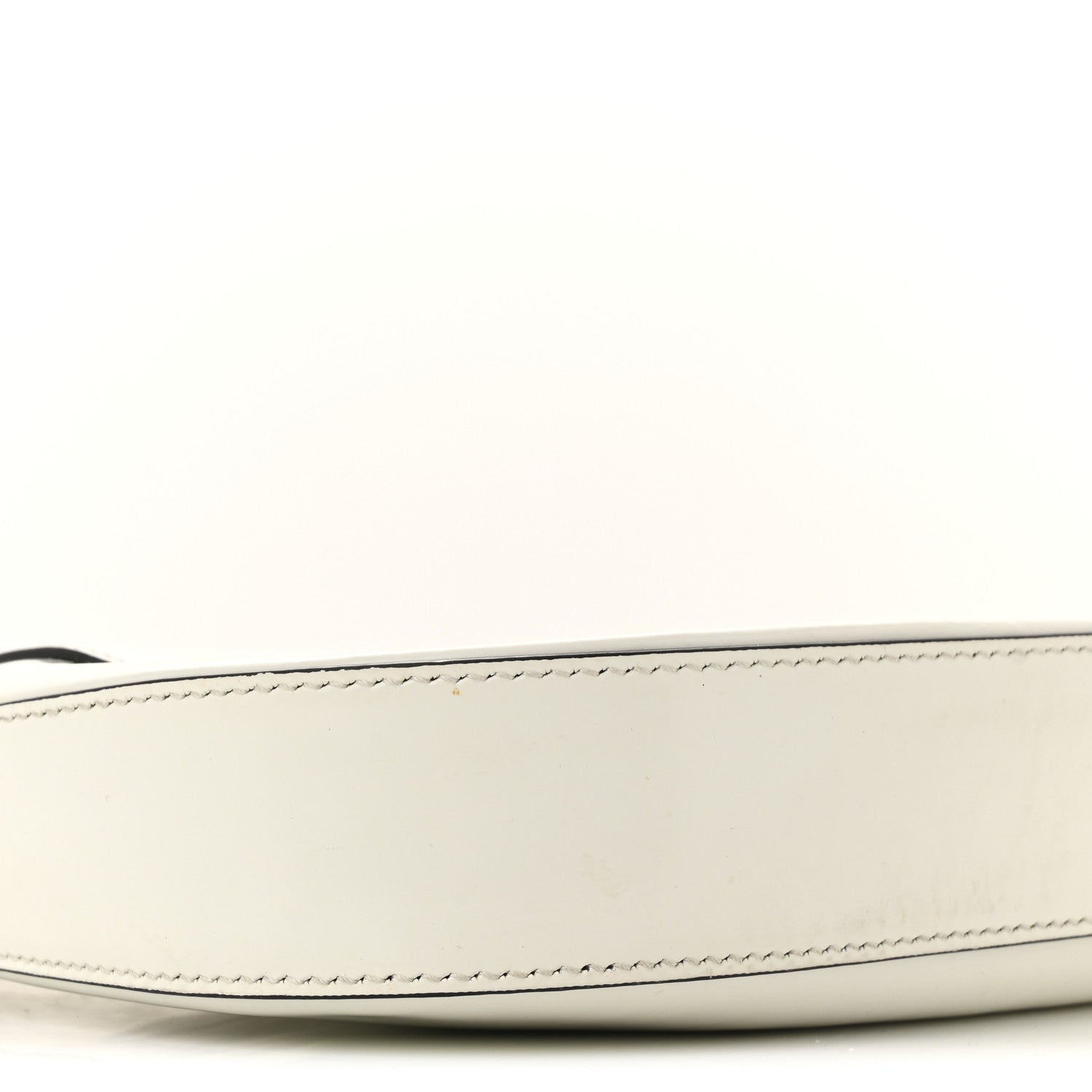 Prada Spazzolato Cleo Adjustable Strap Shoulder Bag White