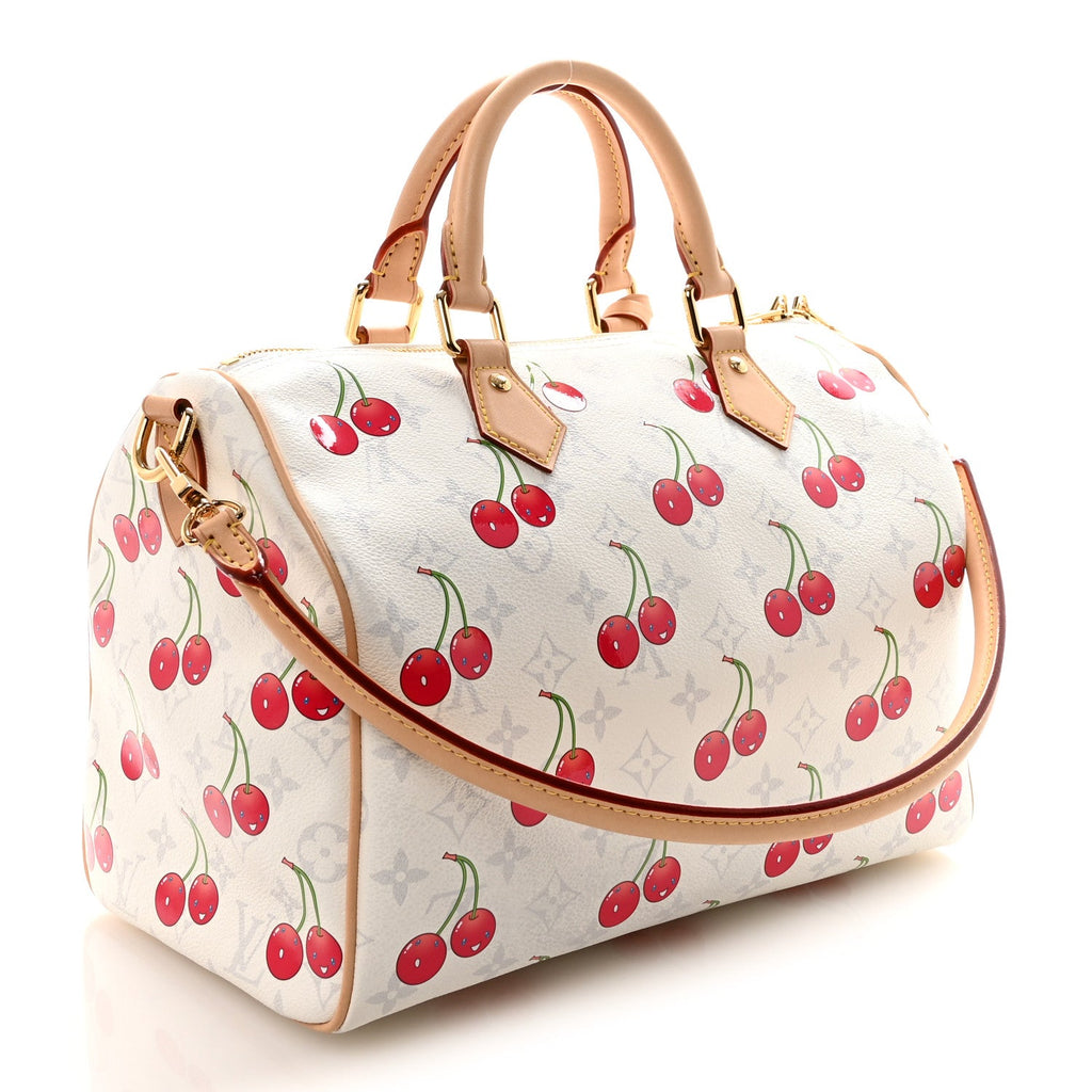 Louis Vuitton LV X TM Monogram Cerises Speedy Soft Bandouliere 30