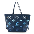 Louis Vuitton Empreinte Monogram Giant Neverfull MM Degrade Bleu