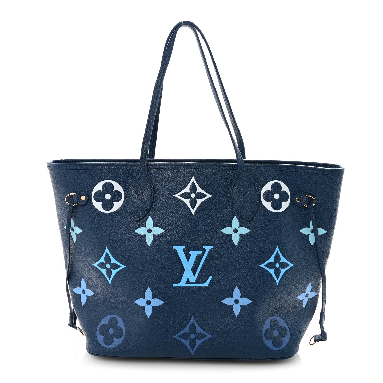 Louis Vuitton Empreinte Monogram Giant Neverfull MM Degrade Bleu