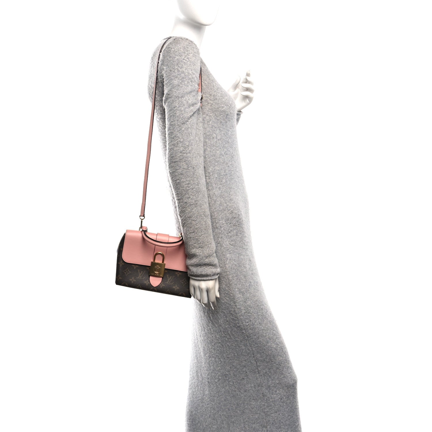 Louis Vuitton Monogram Locky BB Rose Poudre