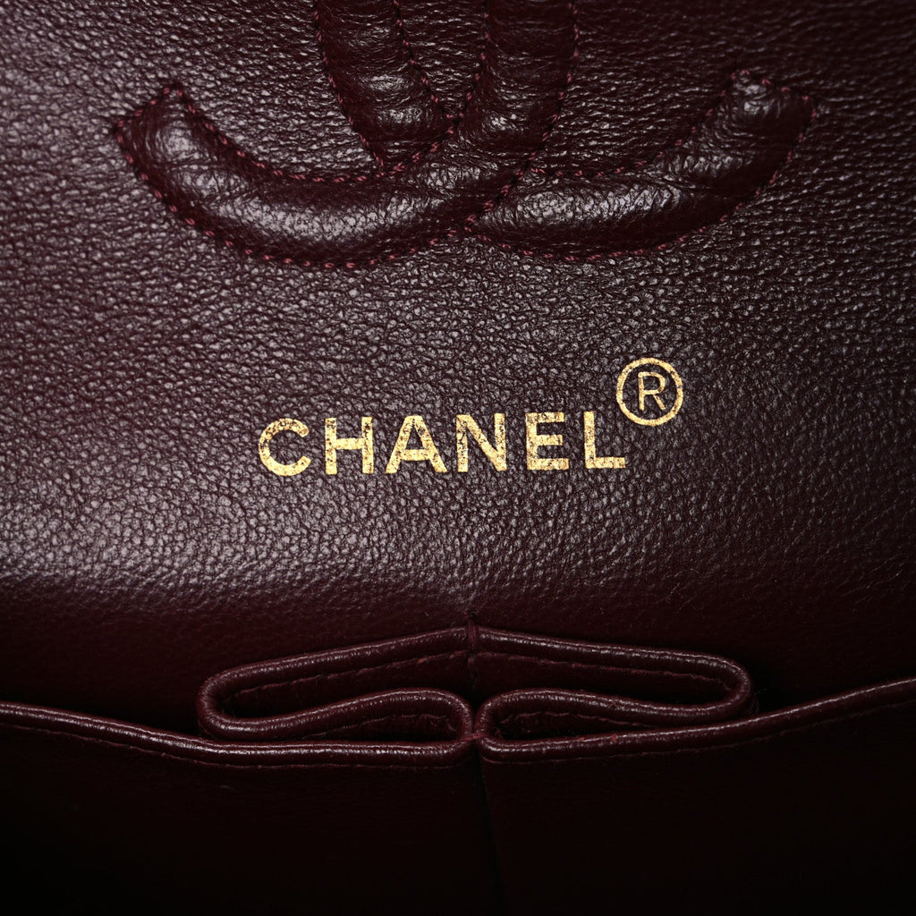 Chanel Lambskin Quilted Small Double Flap Black