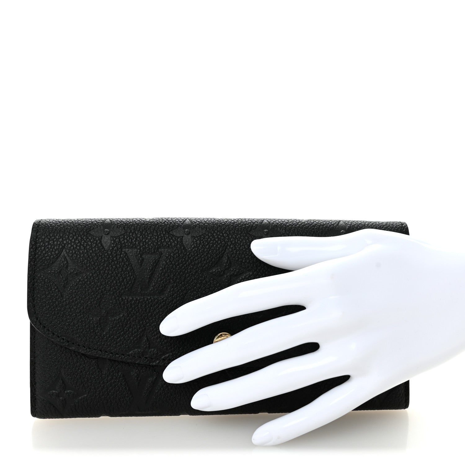 Louis Vuitton Empreinte Emilie Wallet Black Dune