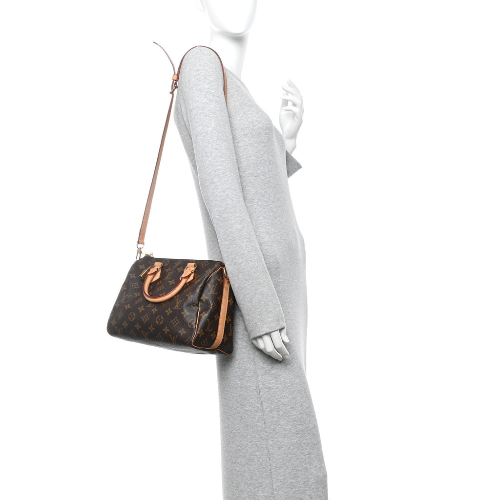 Louis Vuitton Monogram Speedy Bandouliere 25