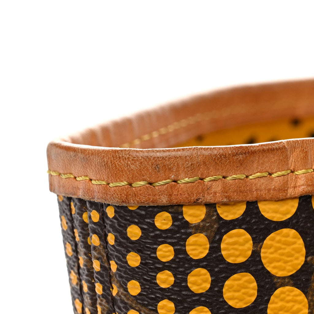 Louis Vuitton Monogram Kusama Waves Neverfull MM Yellow