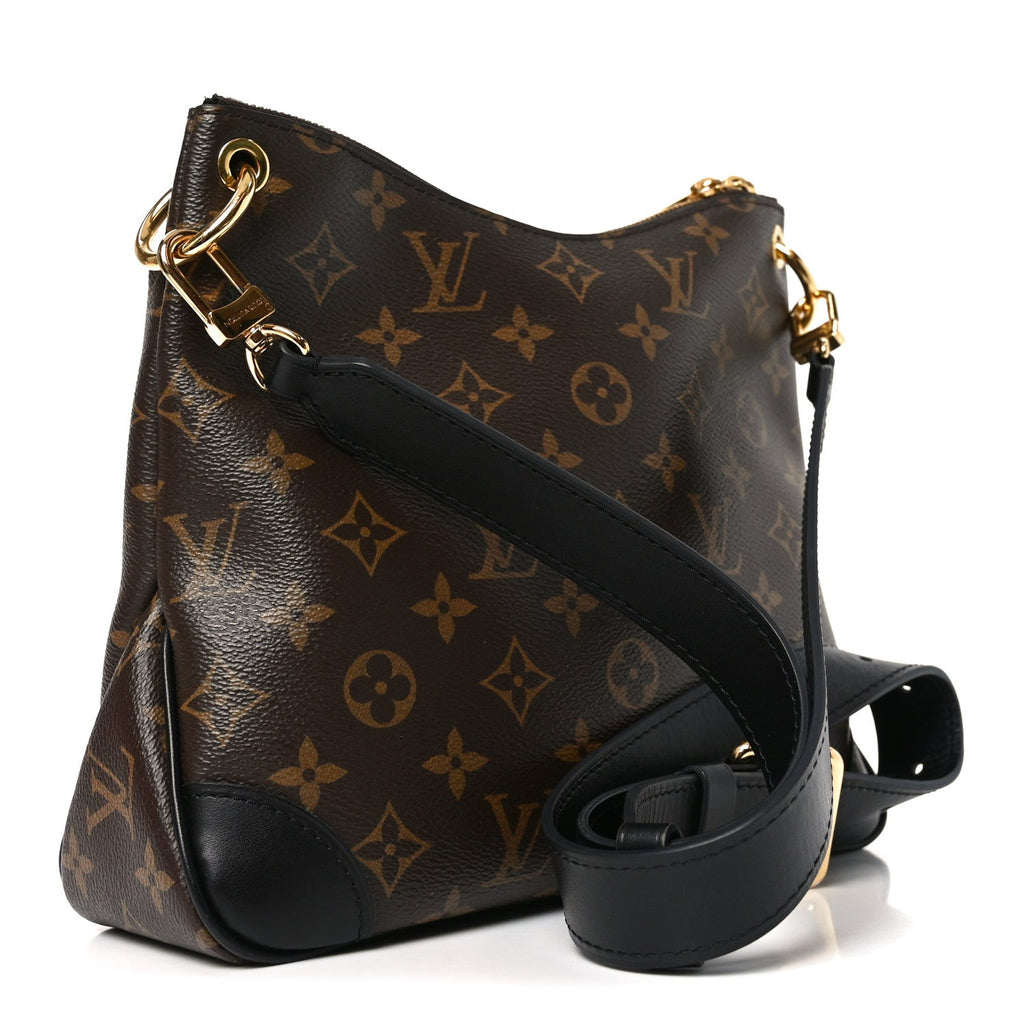 Louis Vuitton Monogram Odeon PM Black