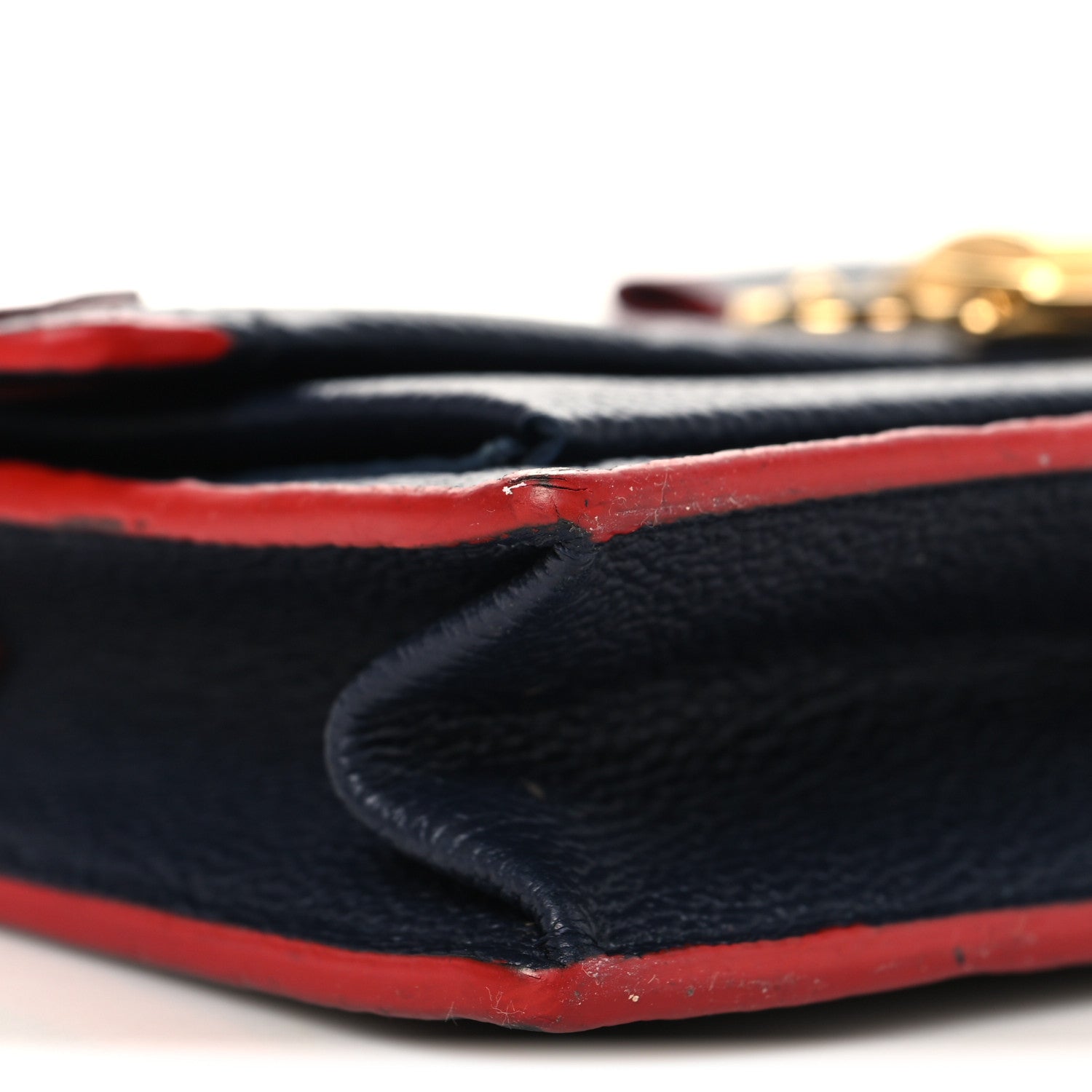 Louis Vuitton Empreinte Vavin Chain Wallet Marine Rouge