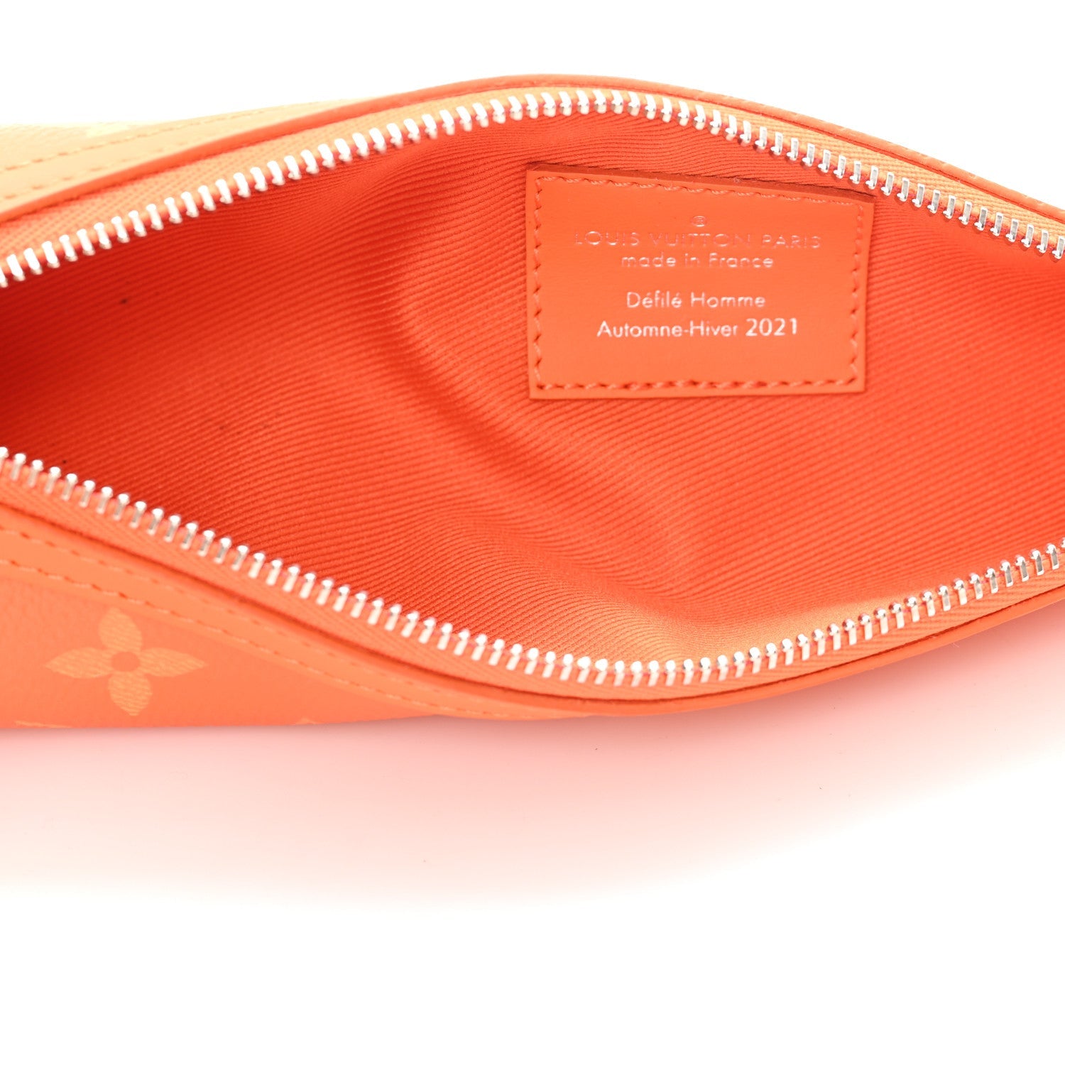 Louis Vuitton Monogram Carrot Pouch Orange