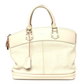 Louis Vuitton Suhali Lockit MM White