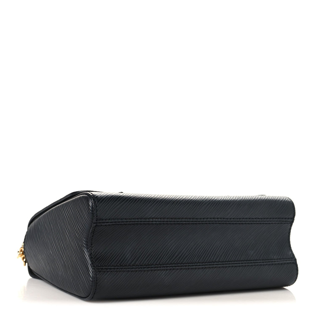 Louis Vuitton Epi Flowers Twist Shoulder Bag MM  Black