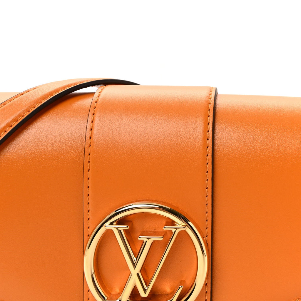 Louis Vuitton Smooth Calfskin LV Pont 9 Summer Gold