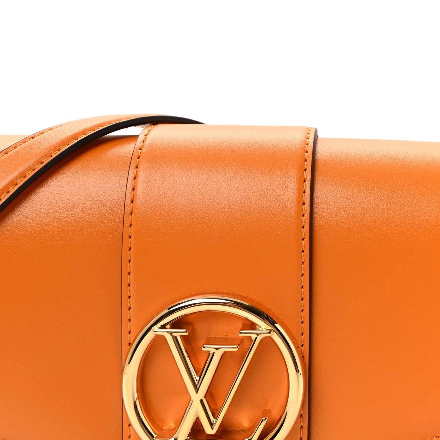 Louis Vuitton Smooth Calfskin LV Pont 9 Summer Gold