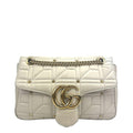 GUCCI  GG Marmont Flap Bag Studded Matelasse  - OUTLET ITEM FINAL SALE
