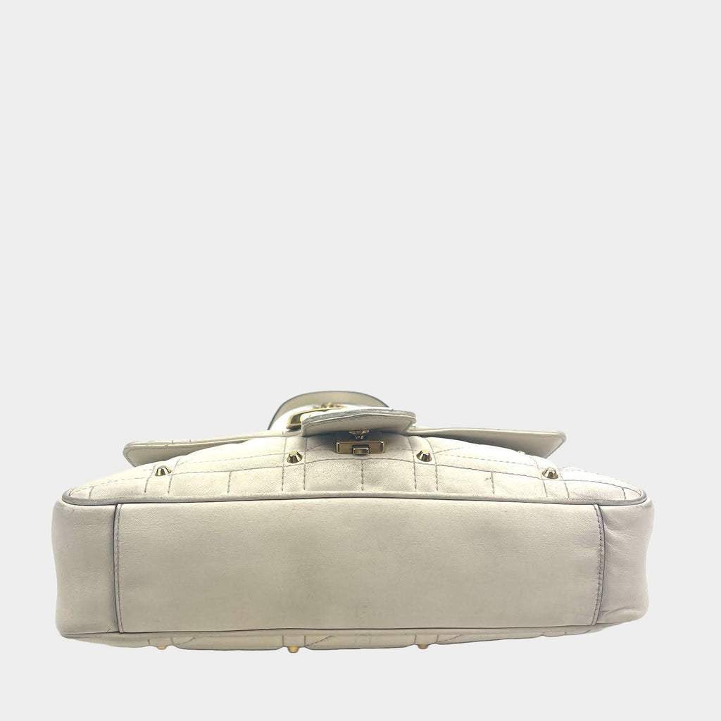 GUCCI  GG Marmont Flap Bag Studded Matelasse  - OUTLET ITEM FINAL SALE