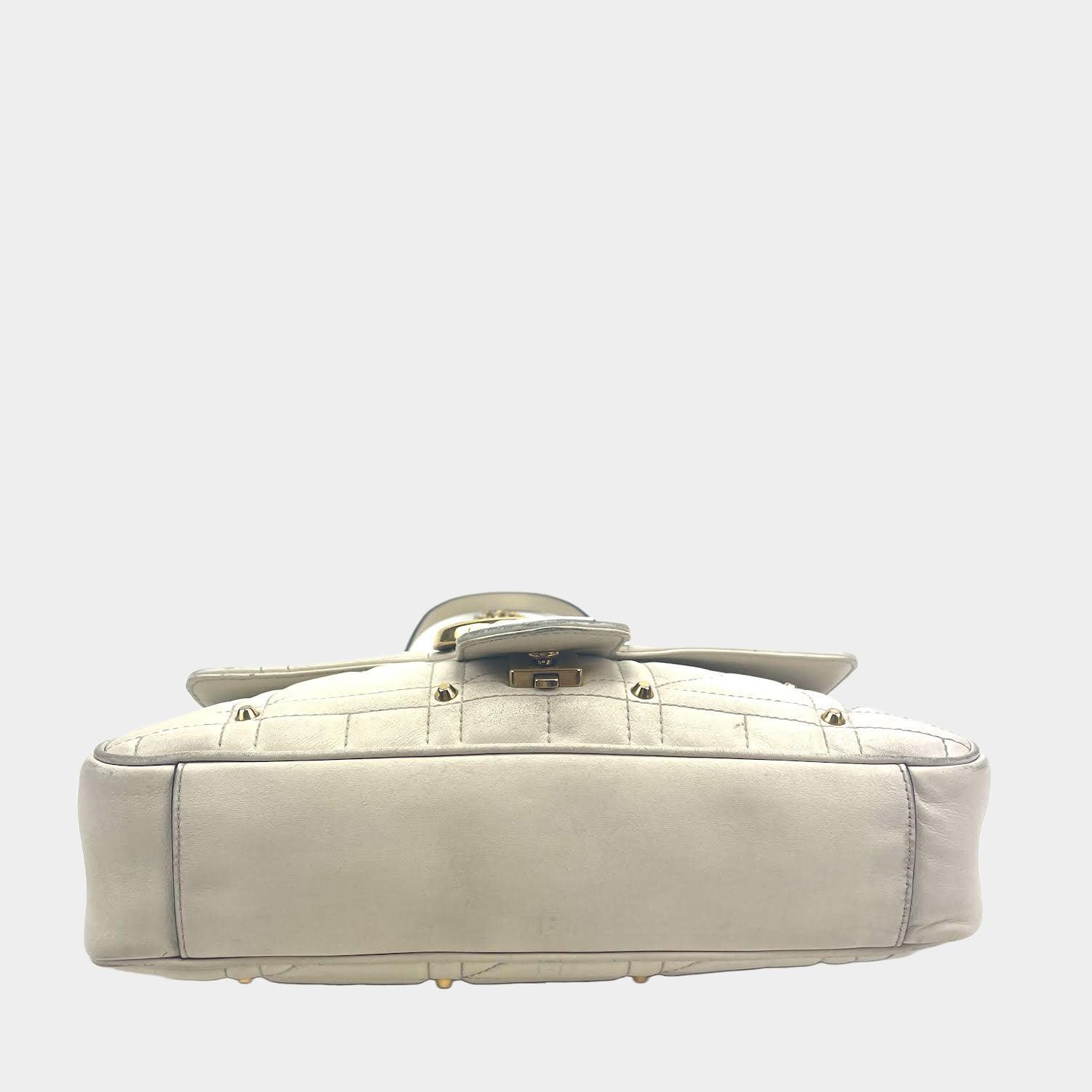 GUCCI  GG Marmont Flap Bag Studded Matelasse  - OUTLET ITEM FINAL SALE