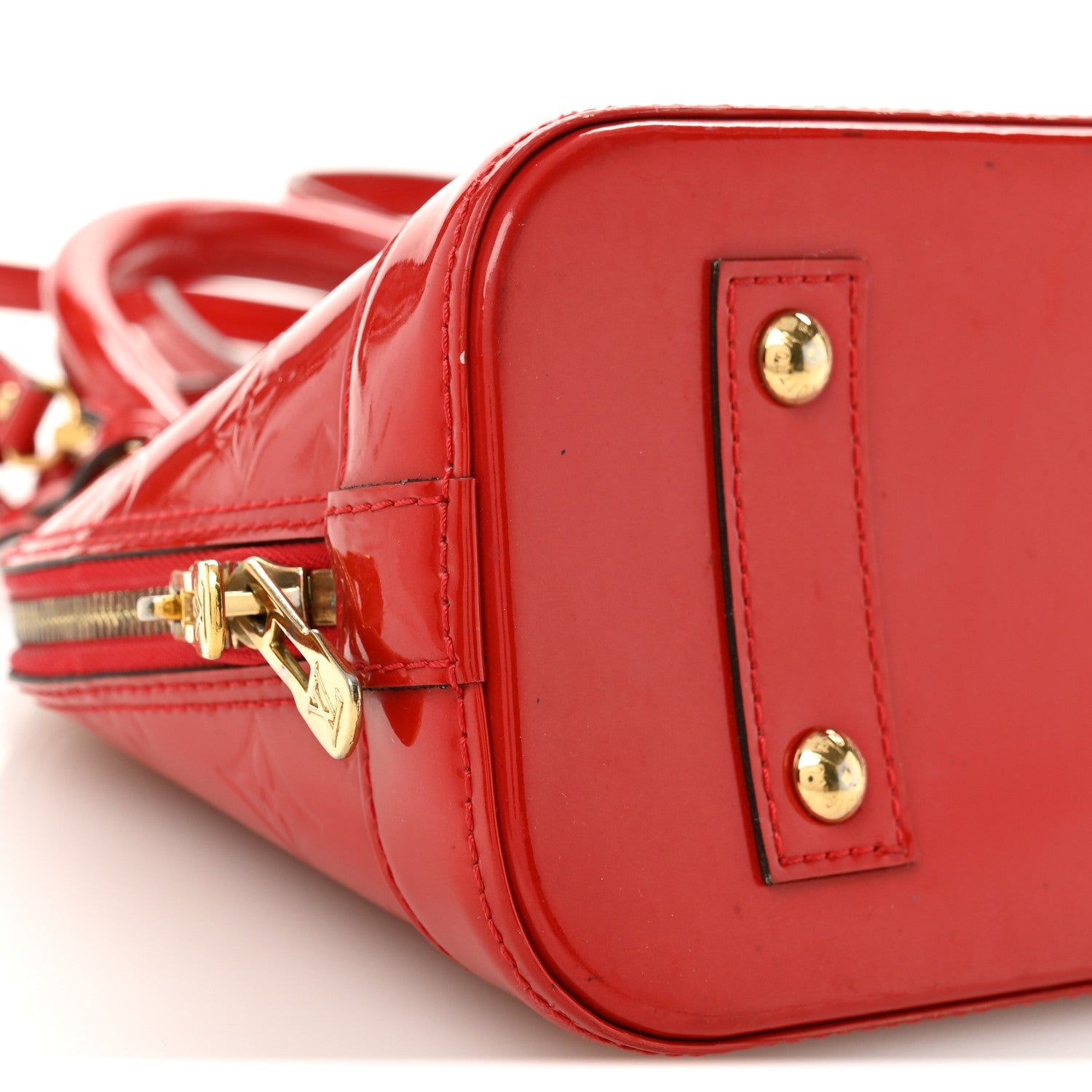 Louis Vuitton Vernis Alma BB Cherry