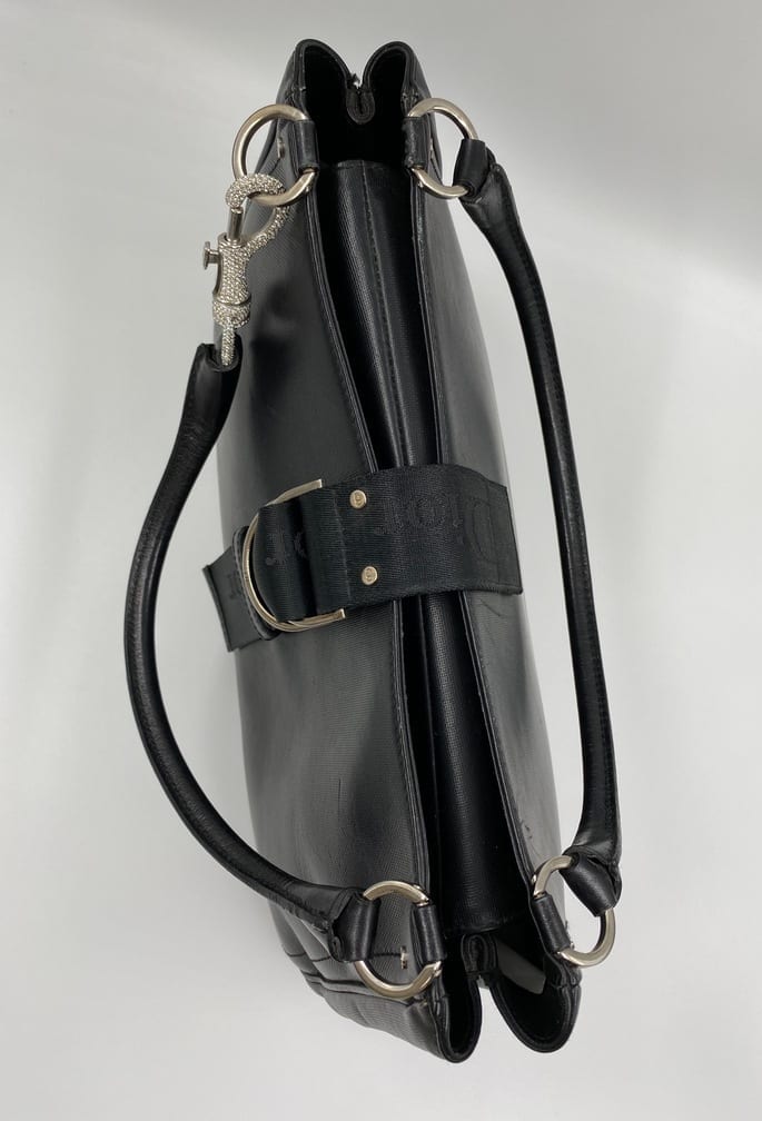 Christian Dior bag with Swarovski clip