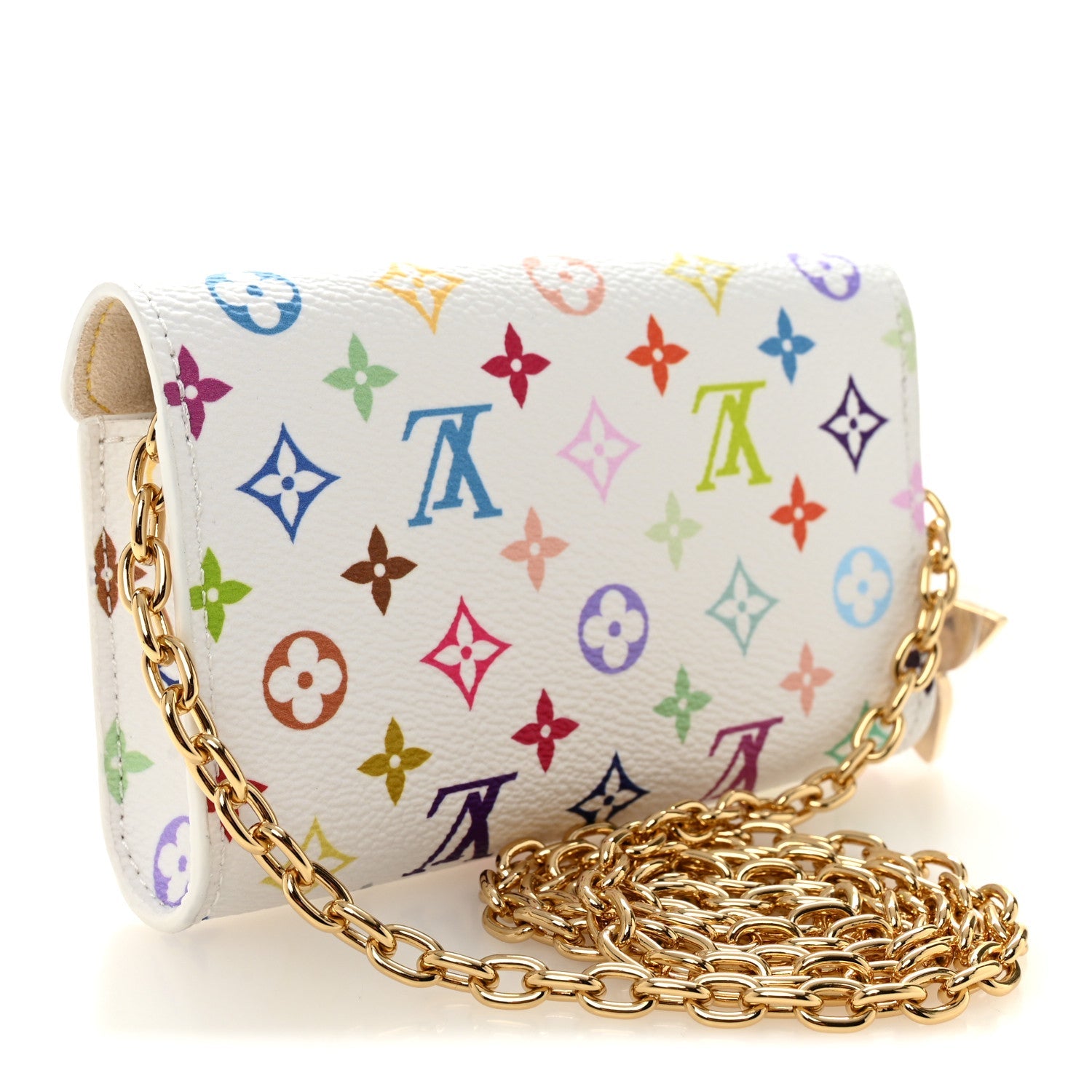 Louis Vuitton LV X TM Monogram Multicolor Pouch Metis Belt White